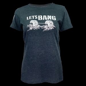 SAVAGE BARBELL let's bang t shirt size S